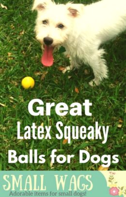 Latex Squeaky Dog Balls