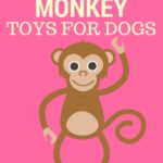 Pink Monkey Dog Toy